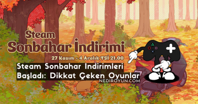 Steam Sonbahar İndirimleri Başladı: Dikkat Çeken Oyunlar